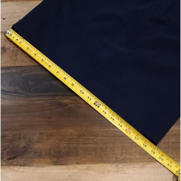 Banana Republic Size 2 Dark Blue Mini Skirt Fornt zip 4 pockets with Belt Loops - Picture 6 of 9